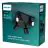 Philips Runner LED Spot Metal Sort | Egnet til 4x GU10