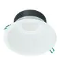 Philips LED downlight Coreline DN142B Aluminium Hvid 19.2W 2300lm 60D - 840 kold hvid | Udsnit 200mm - IP54 - dæmpbar - Hvid Reflektor