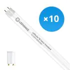 Fordelspakke 10x Ledvance LED Lysrør T8 Value (EM/Mains) Standard Output 18.3W 2000lm - 830 varm hvid | 150cm - erstatter 58W